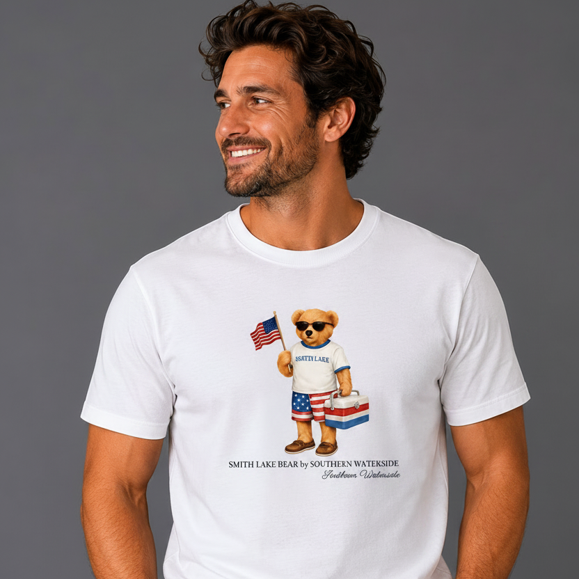 Stars & Stripes Bear Tee