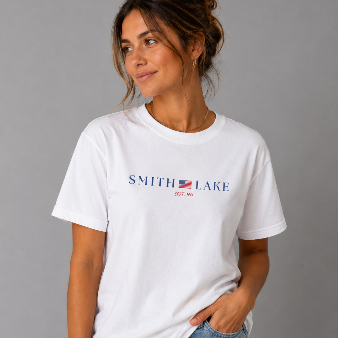 Smith Lake Americana Tee