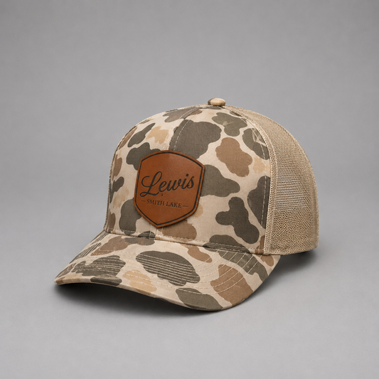 Lewis Smith Lake Camo Hat