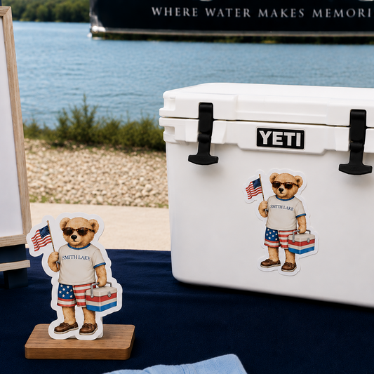Smith Lake Bear Sticker