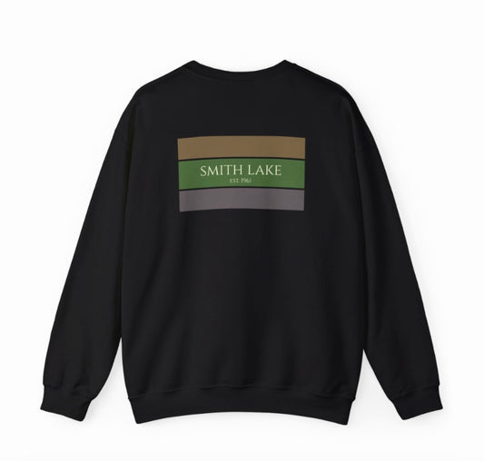 Smith lake camo crew neck