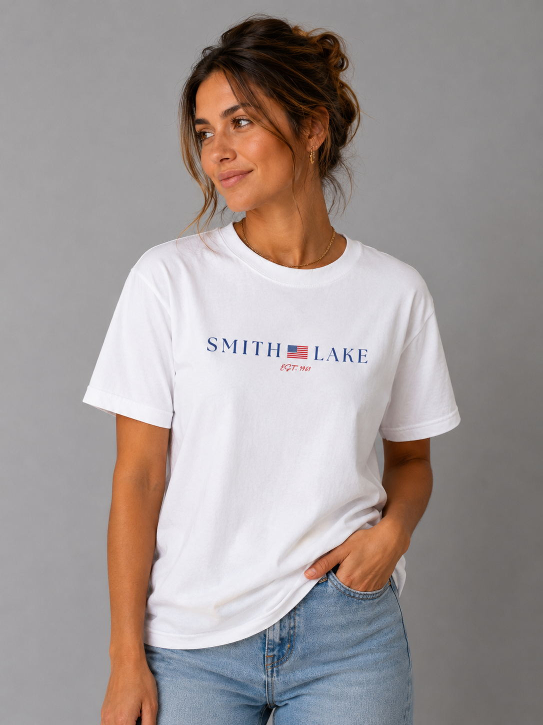 Smith Lake Americano Tee