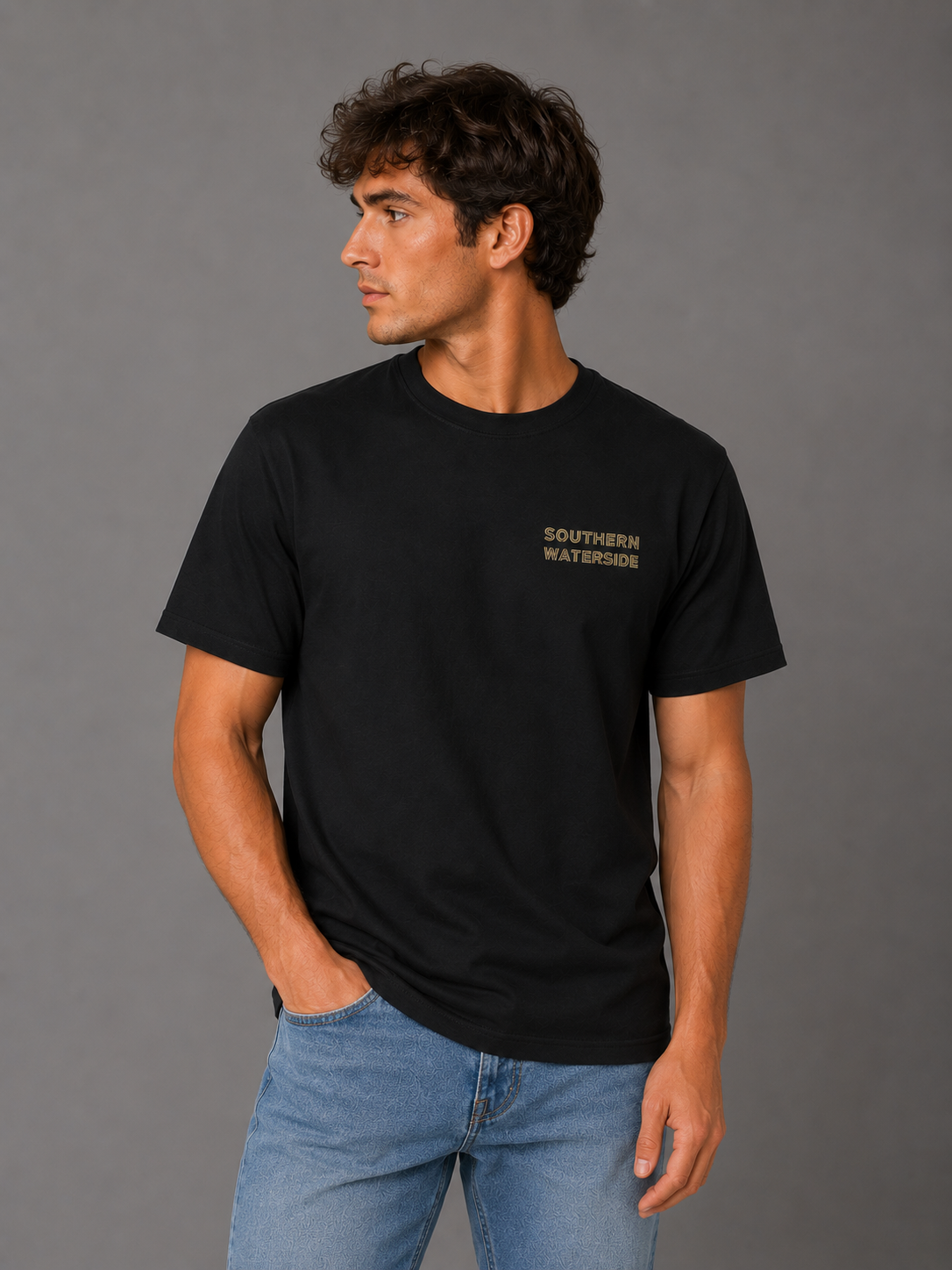 Lake Days Camo tee