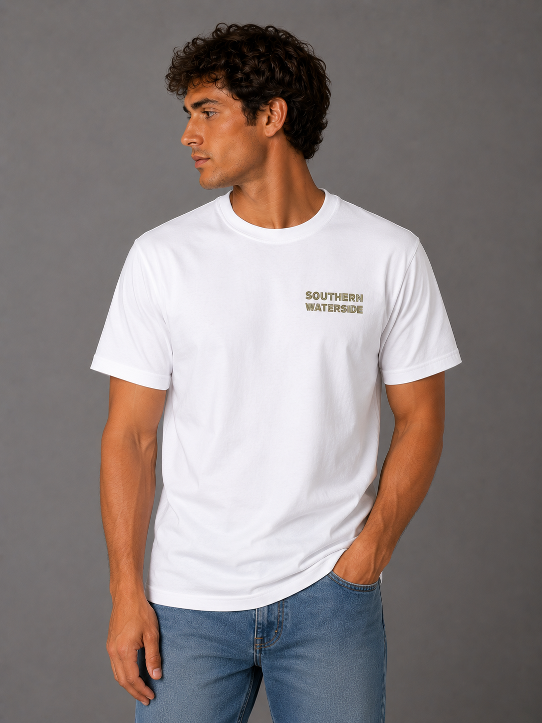 Lake Days Camo tee