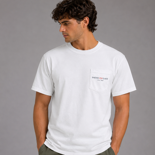 Smith Lake 250 Pocket Tee