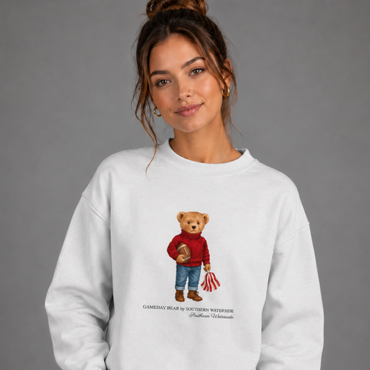 Southern Waterside Smith Lake sweatshirt in white